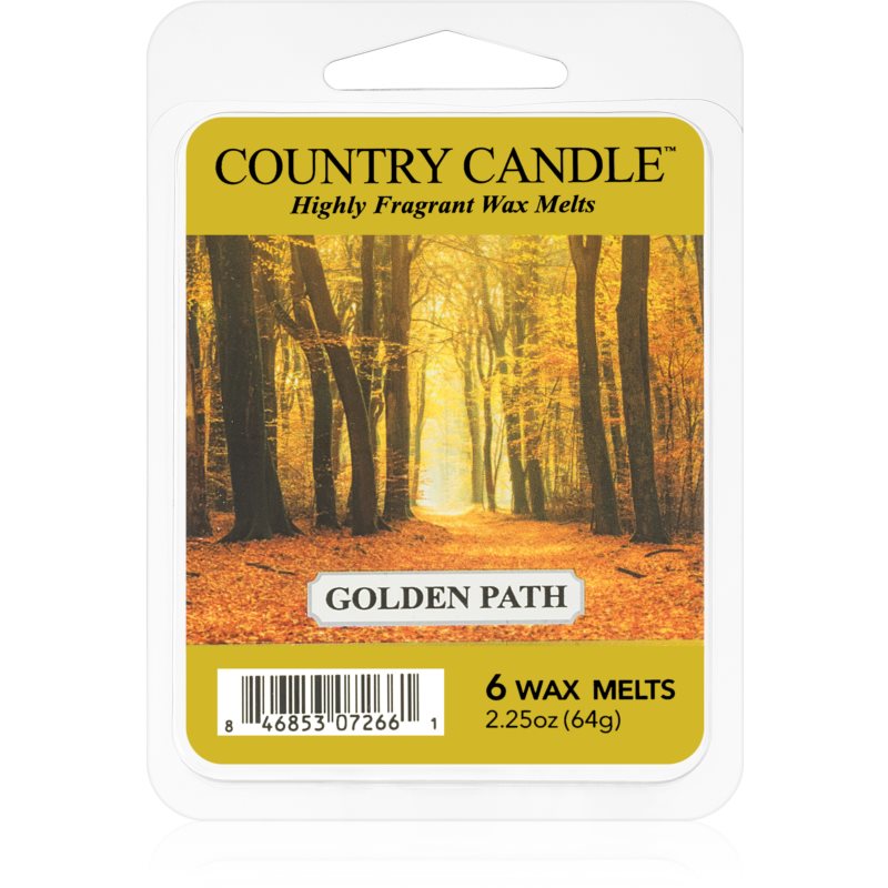 Country Candle Golden Path wachs für aromalampen 64 g