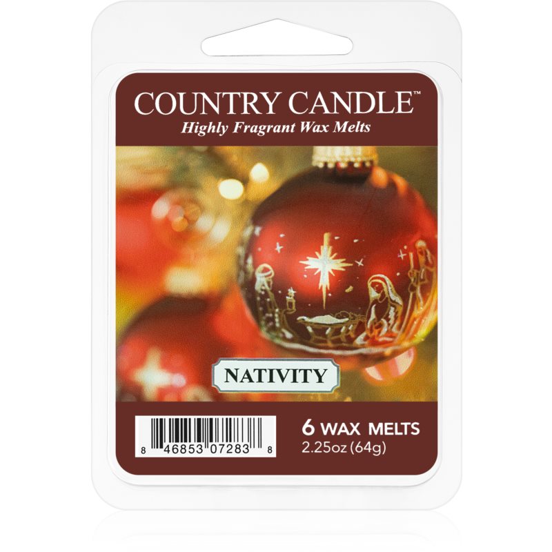 Country Candle Nativity vosek za aroma lučko 64 g