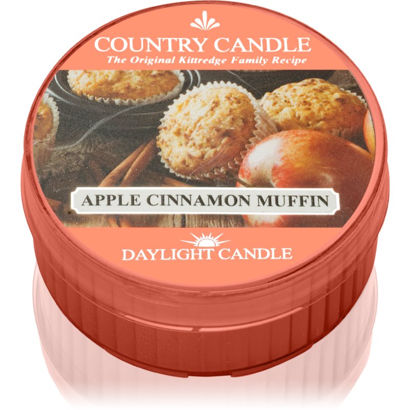 E-shop Country Candle Apple Cinnamon Muffin čajová svíčka 42 g