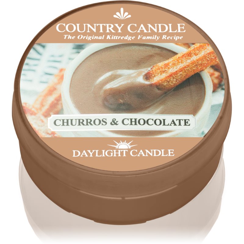 Country Candle Churros & Chocolate Tealight Candle 42 G