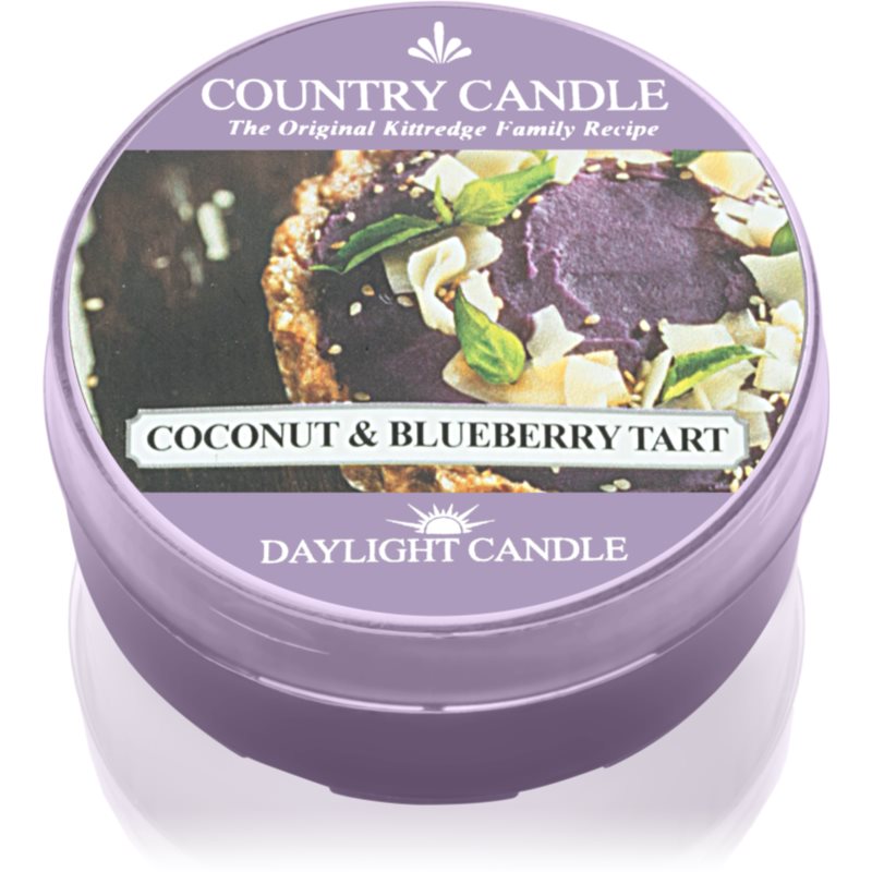 Country Candle Coconut & Blueberry Tart tealight candle 42 g
