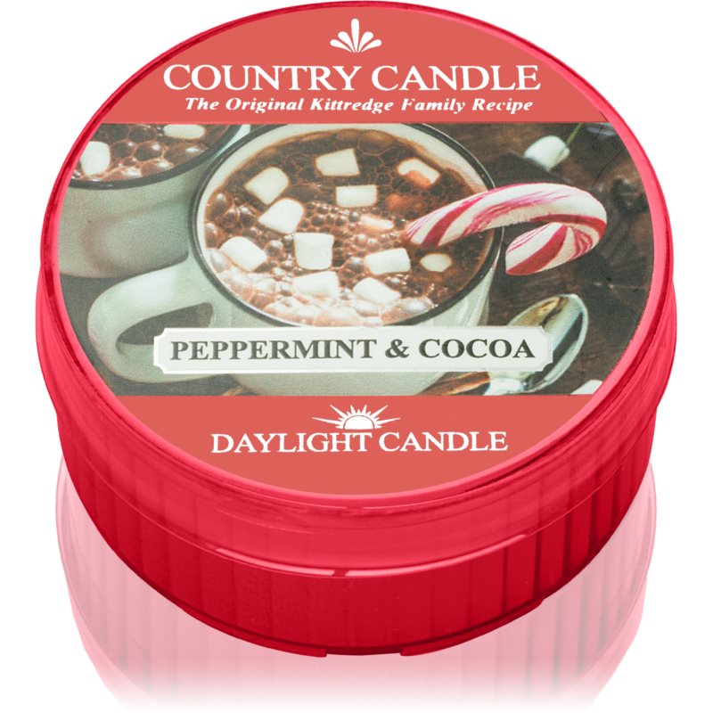 Country Candle Peppermint & Cocoa čajna sveča 42 g