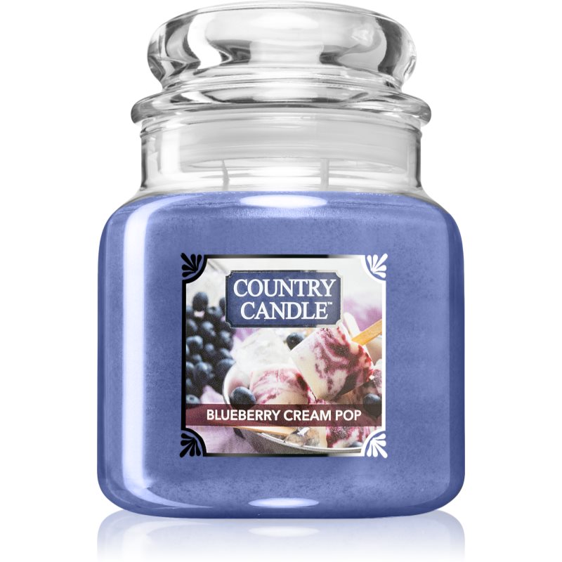Country Candle Blueberry Cream Pop Scented Candle 453 G