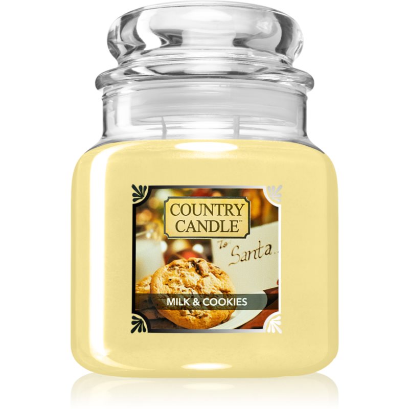 Country Candle Milk & Cookies vonná sviečka 453 g