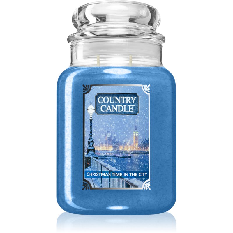 Country Candle Christmas Time In The City mirisna svijeća 680 g