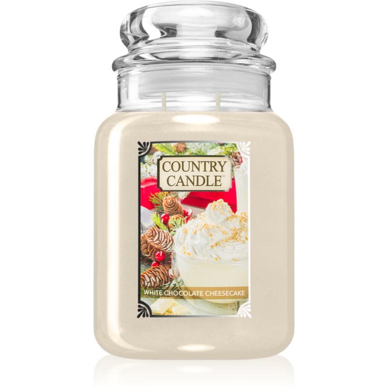 Country Candle White Chocolate Cheesecake Duftkerze 737 g