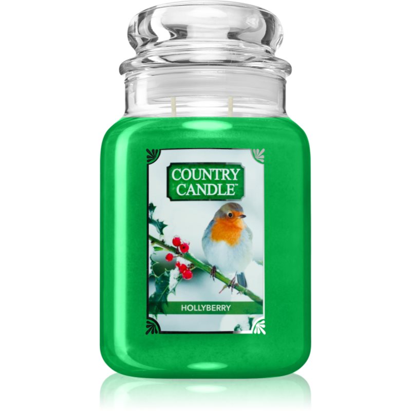 Country Candle Hollyberry vonná svíčka 737 g