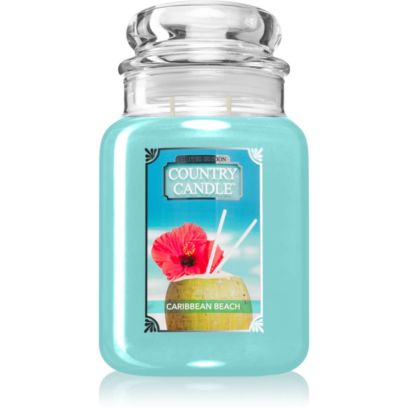 Country Candle Caribbean Beach mirisna svijeća 737 g