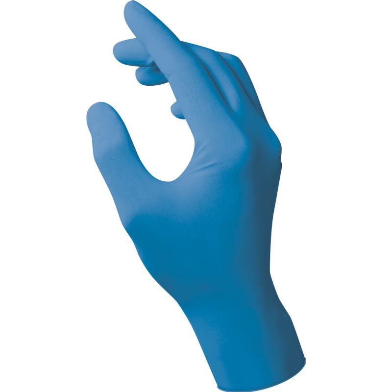Cranberry Luxe Azure Nitrile Powder-free Gloves With Lanolin And Vitamin E Size S 300 Pc