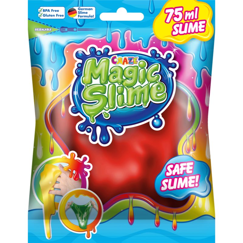 Craze Magic Slime кольоровий слиз Red 75 мл