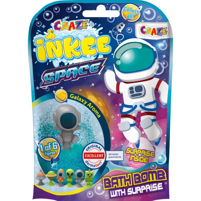 Craze INKEE Space бомбочка для ванни для дітей 1 кс