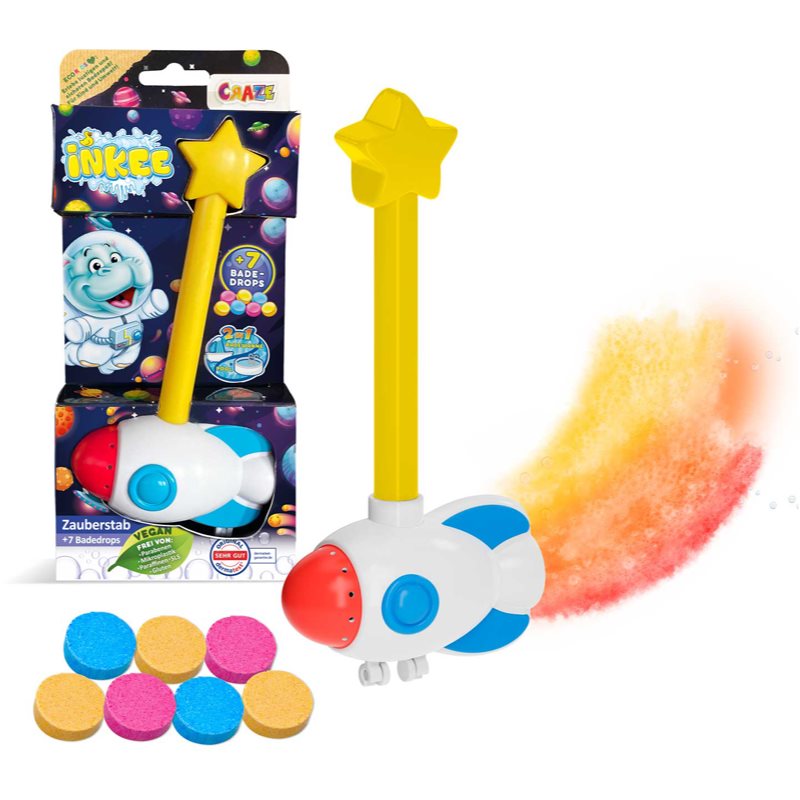 Craze INKEE Wand Rocket іграшка для вани 1 кс