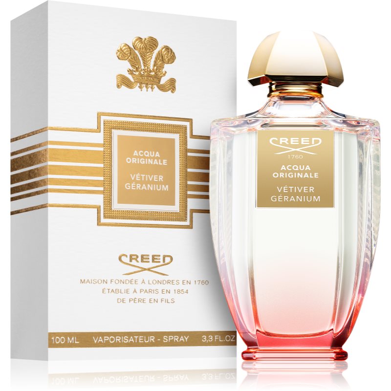 Creed Acqua Originale Vetiver Geranium Eau De Parfum For Men 100 Ml