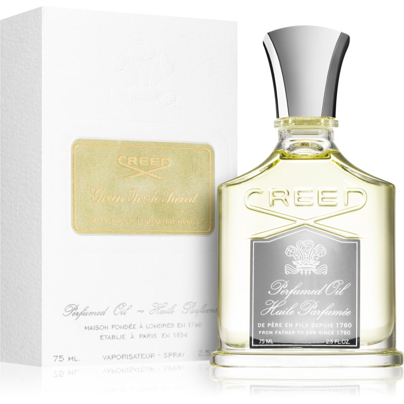Creed Green Irish Tweed Perfumed Oil For Men 75 Ml