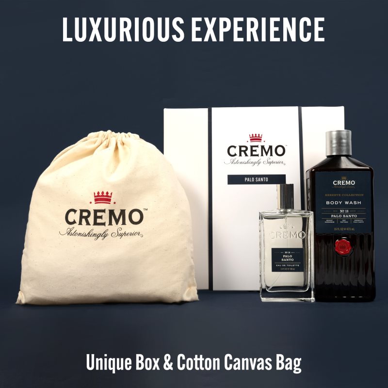 Cremo Set Palo Santo подарунковий набір для чоловіків для чоловіків