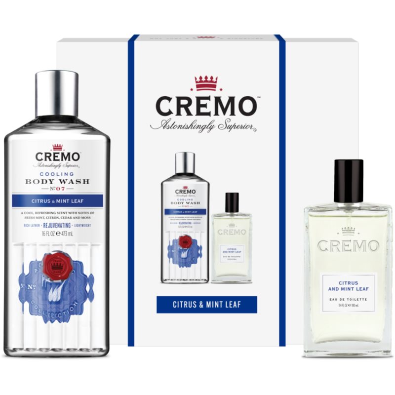 Cremo Set Citrus and Mint dárková sada pro muže (obrázek 8)