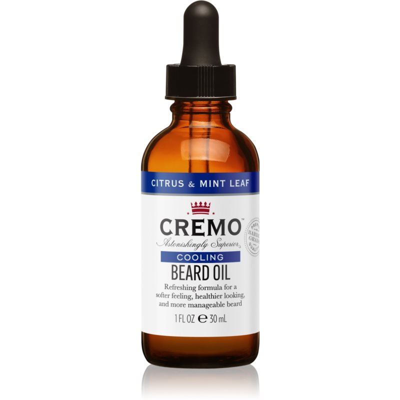 Cremo Cooling Beard Oil Citrus & Mint Leaf szakáll olaj 30 ml