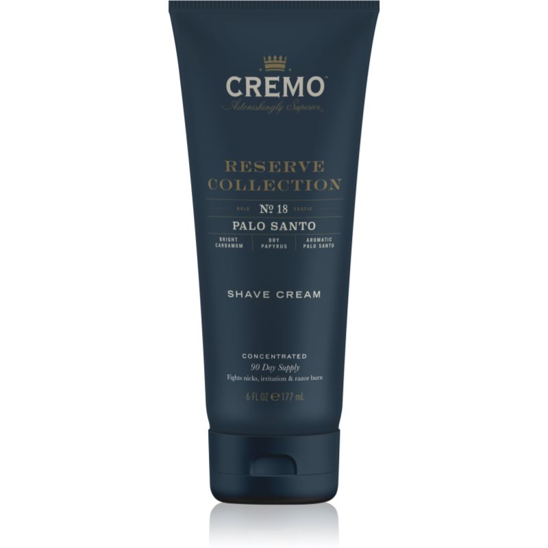 Cremo Reserve Collection Palo Santo Shaving Cream For Men 177 Ml