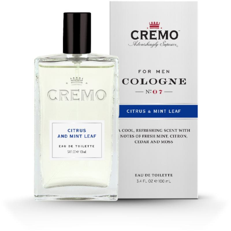 Cremo Spray Cologne Citrus & Mint Leaf toaletní voda pro muže 100 ml (obrázek 4)