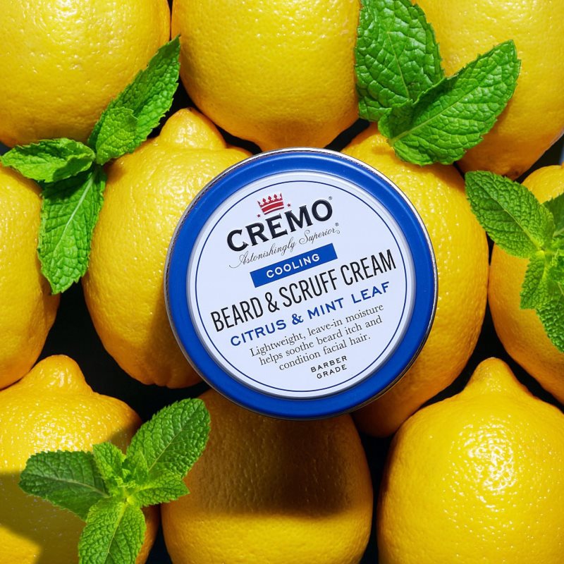 Cremo Citrus & Mint Leaf Beard Cream Beard Balm For Men 113 G