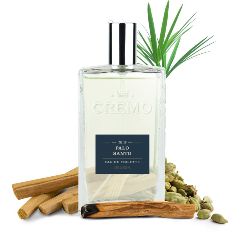 Cremo Spray Cologne Palo Santo Eau De Toilette Pour Homme 100 Ml