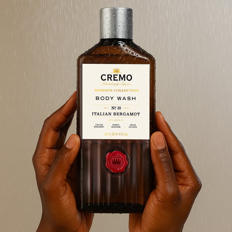 Cremo Italian Bergamot sprchový gel pro muže 473 ml (obrázek 4)