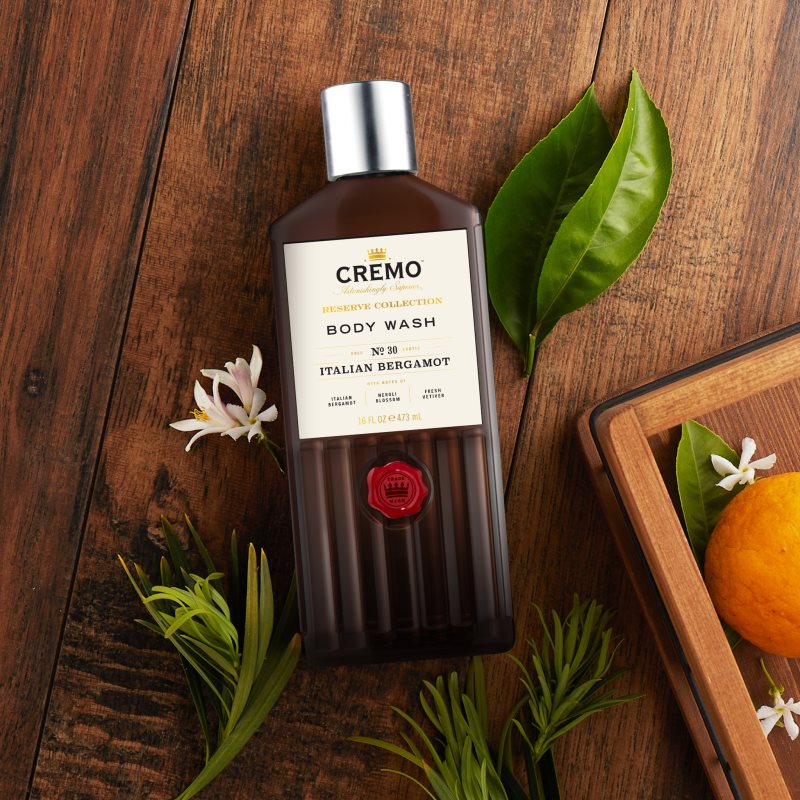 Cremo Italian Bergamot sprchový gel pro muže 473 ml (obrázek 6)