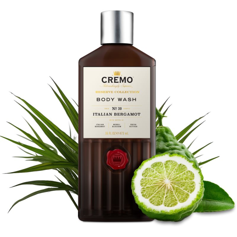Cremo Italian Bergamot sprchový gel pro muže 473 ml (obrázek 7)