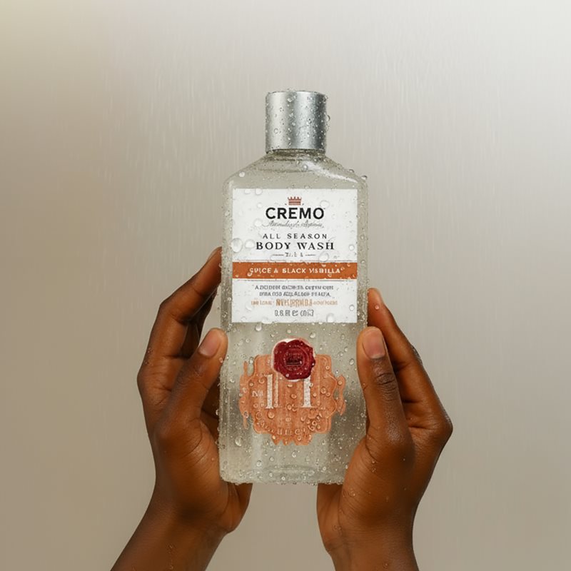 Cremo Spice & Black Vanilla Body Wash sprchový gel pro muže 473 ml (obrázek 5)
