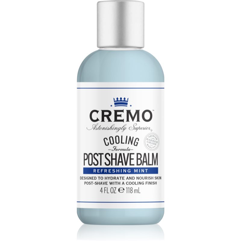 Cremo Refreshing Mint Post Shave Balm aftershave balm for men 118 ml
