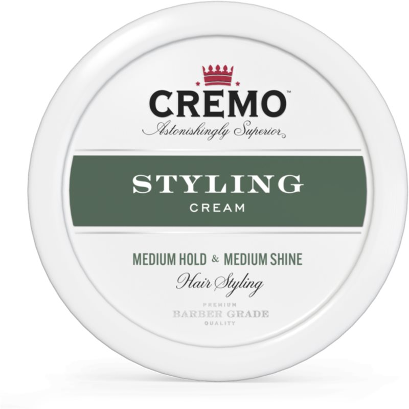Cremo Hair Styling Cream Medium Styling зволожуючий стайлінговий крем для волосся для чоловіків 113 гр