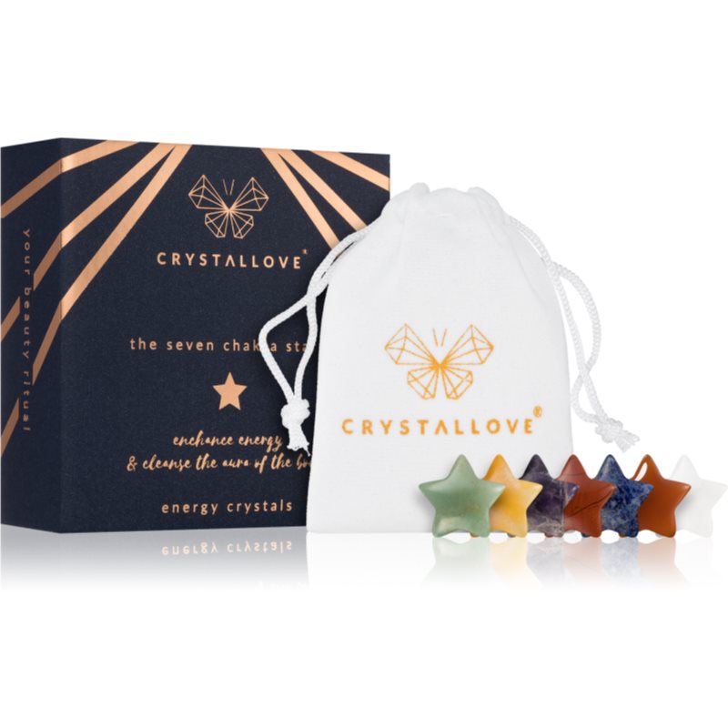 Crystallove Energy Crystals The Seven Chakra Stars масажний інструмент 7 кс
