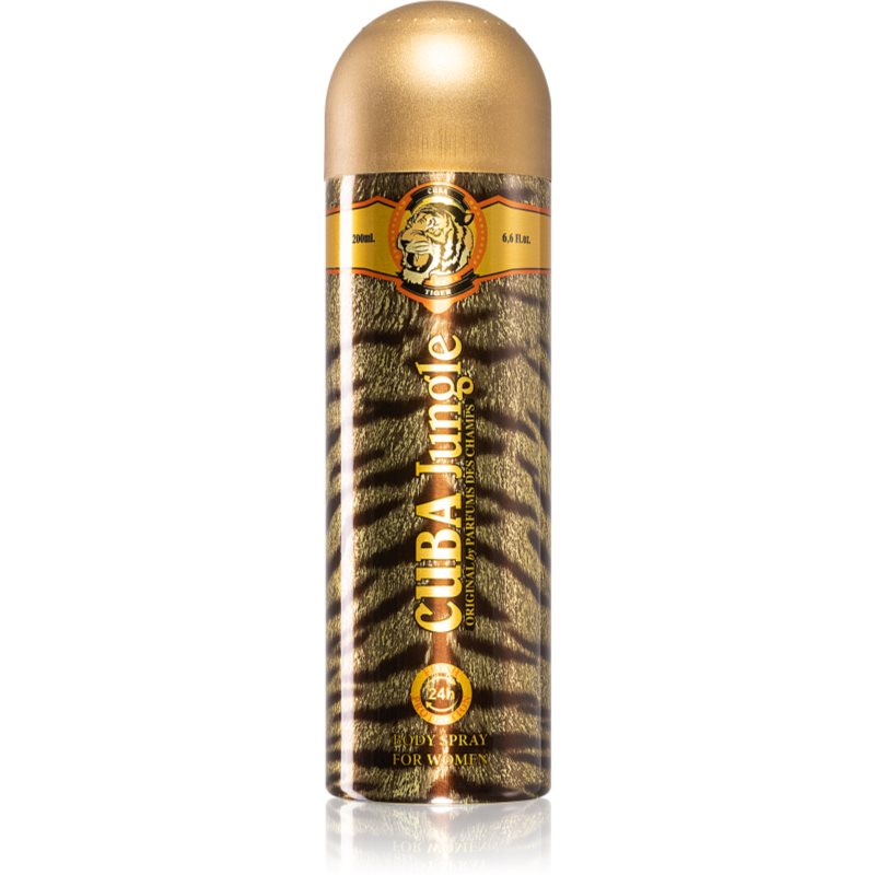 Cuba Jungle Tiger dezodorantas moterims 200 ml