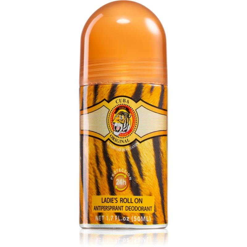 Фото - Дезодорант Cuba Paris Cuba Jungle Tiger dezodorant - antyperspirant w kulce dla kobiet 50 ml 