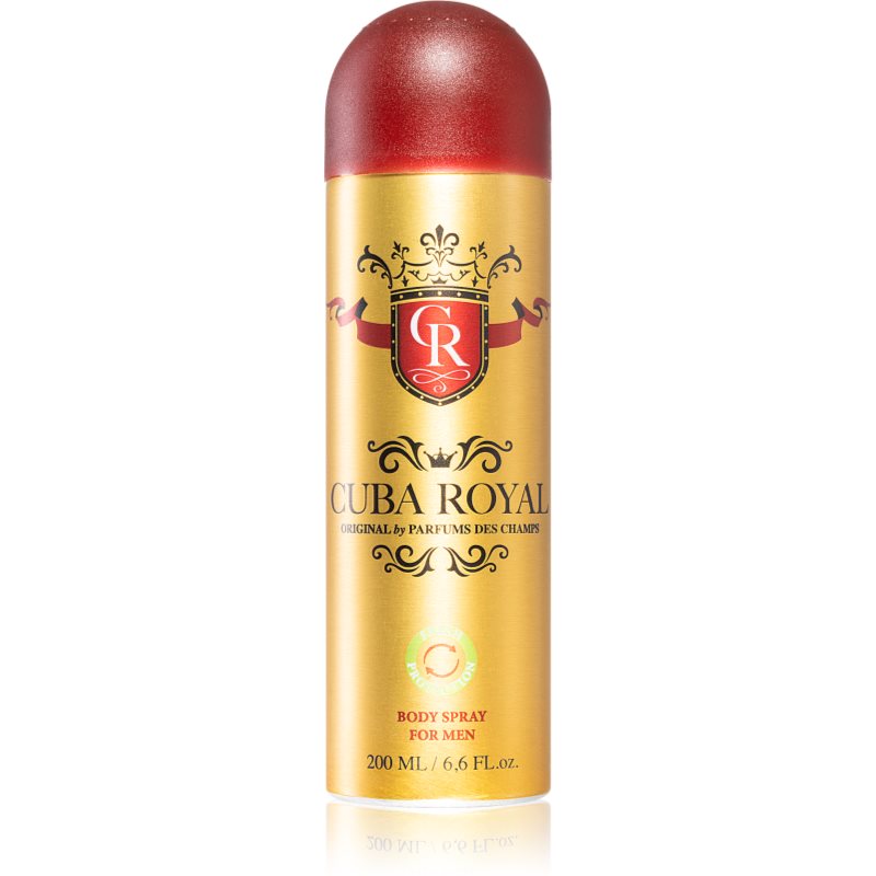 Cuba Royal Deodorant Spray für Herren 200 ml