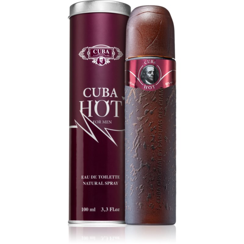 Cuba Hot Eau de Toilette für Herren 100 ml