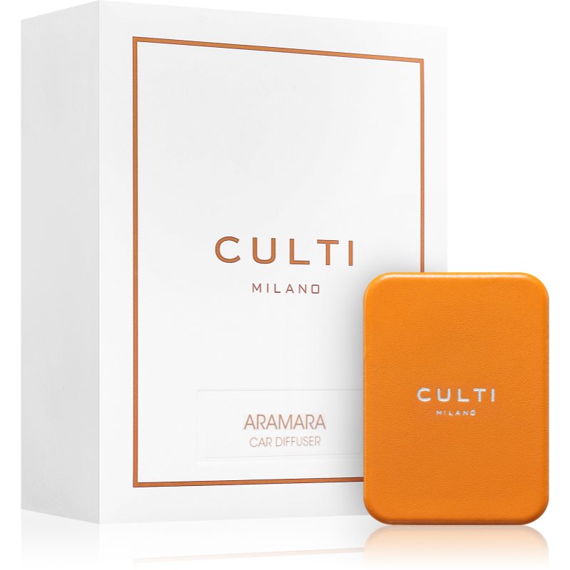 Culti Car Diffuser Orange Aramara vůně do auta + náhradní náplň 73x43 cm