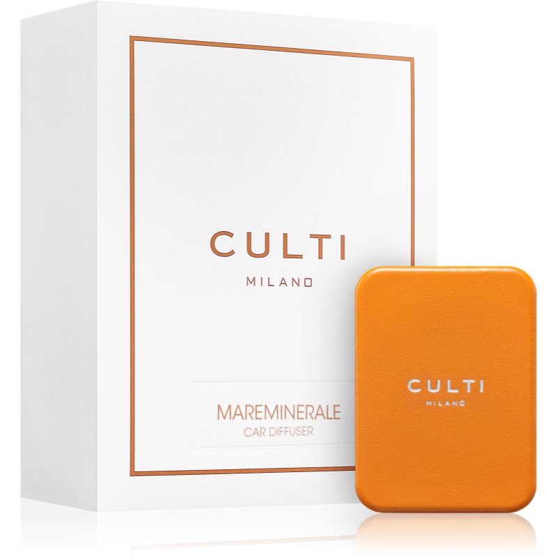 Culti Car Diffuser Orange Mareminerale vůně do auta + náhradní náplň 73x53 cm