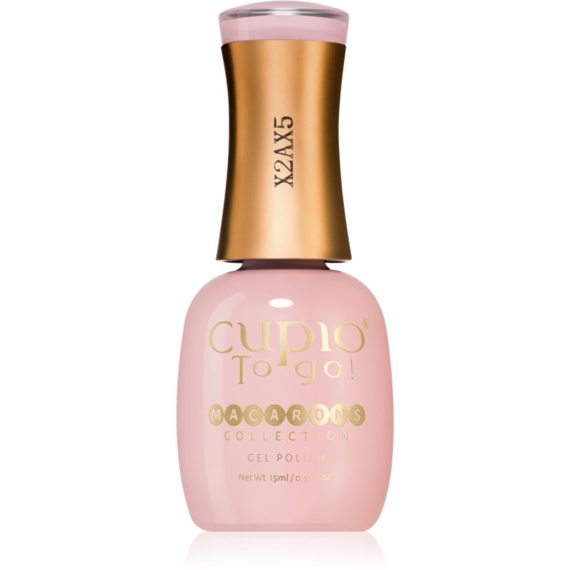 Cupio To Go! Macarons gél körömlakk UV / LED-es lámpákhoz árnyalat Pink Sparkling Wine 15 ml