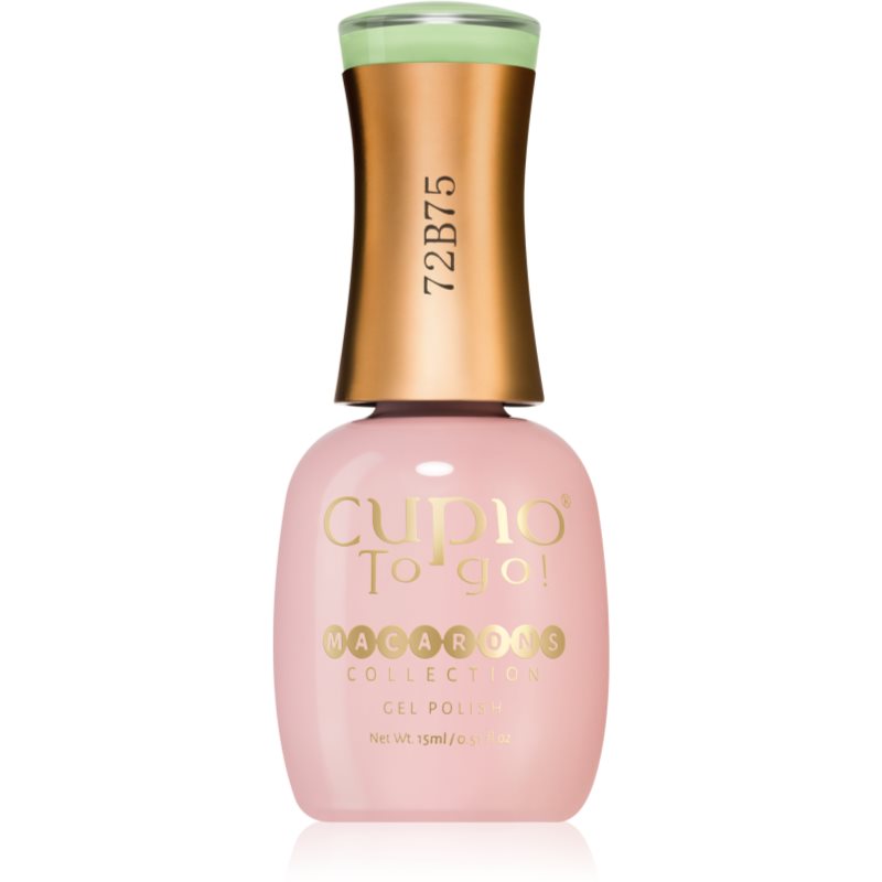 Cupio To Go! Macarons gel nail polish for UV/LED hardening shade Limette 15 ml
