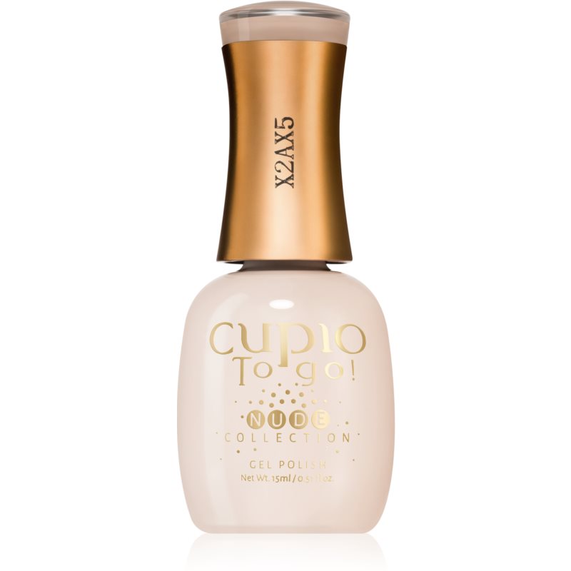 Cupio To Go! Nude гелевий лак для нігтів з використанням УФ/ЛЕД лампи відтінок Lark 15 мл