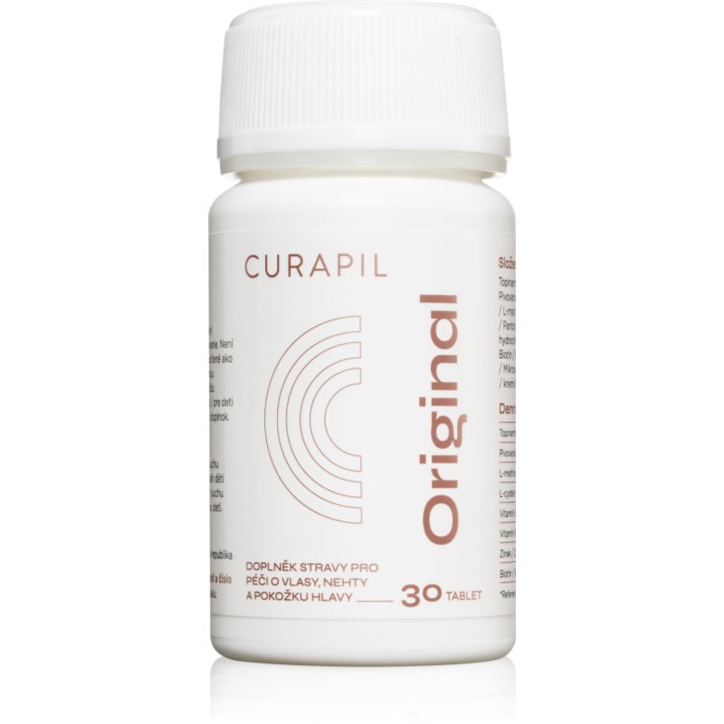 Curapil Original tablety na vlasy a vlasovou pokožku 30 tbl