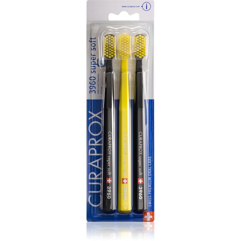 

Curaprox 3960 Super Soft зубна щітка super soft 3 шт кольорові варіації