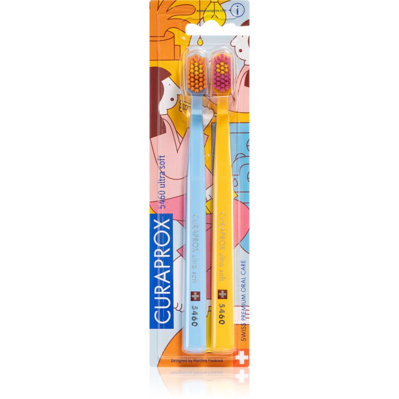 

Curaprox Limited Edition Bathroom зубні щітки ultra soft 2 шт 5460
