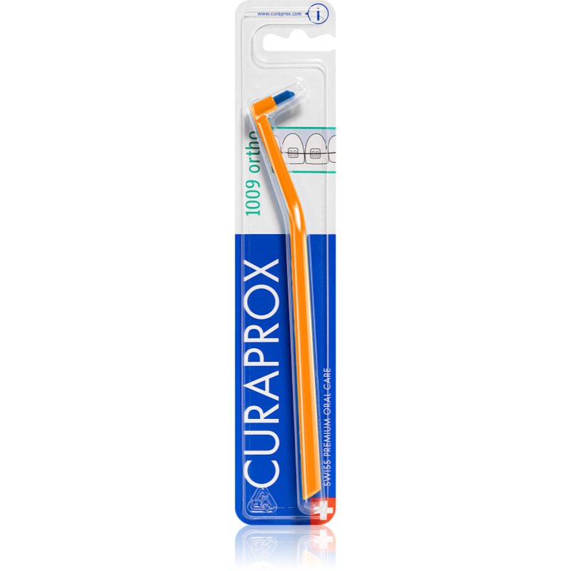 

Curaprox 1009 Ortho монопучкова зубна щітка для користувачів брекет-систем
