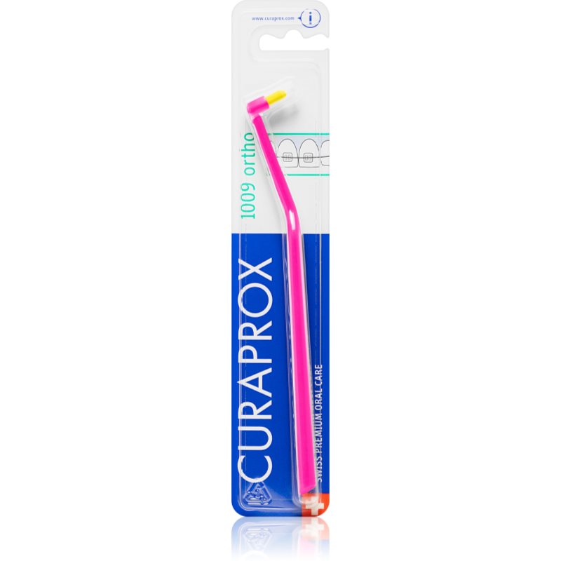 

Curaprox 1009 Single монопучкова зубна щітка для користувачів брекет-систем
