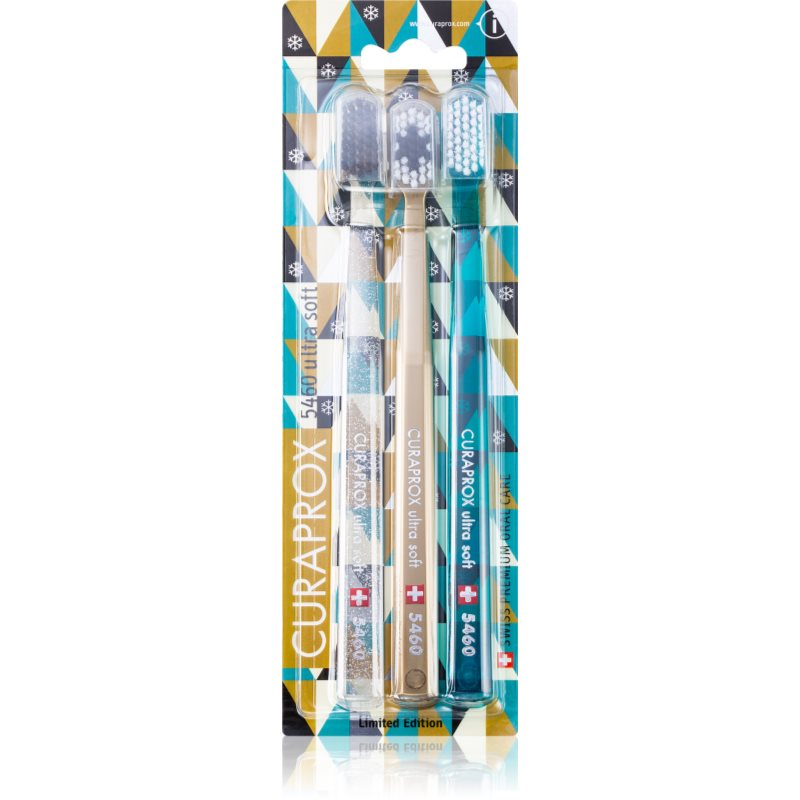 

Curaprox Limited Edition Winter Art зубні щітки ultra soft 5460 ultra soft