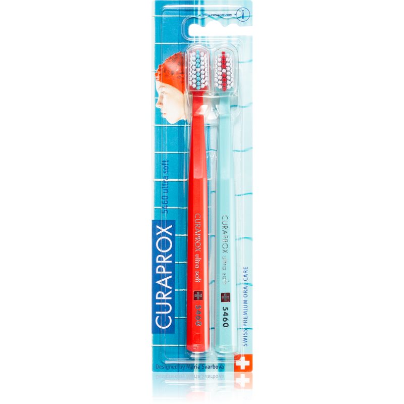 

Curaprox Limited Edition Swimming Pool зубні щітки ultra soft 2 шт 5460