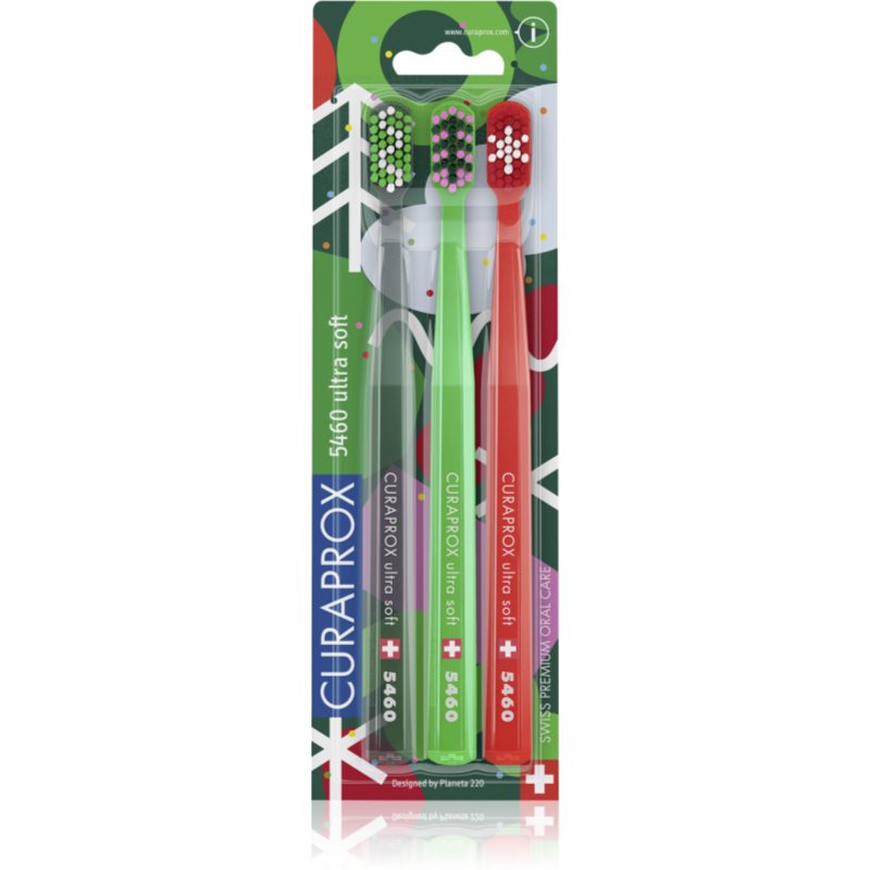 Curaprox Limited Edition Spells toothbrush 5460 Ultra Soft 3 pc

