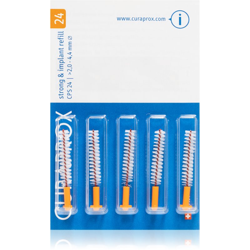 

Curaprox Strong & Implant CPS змінні міжзубні щітки для чищення імплантатів 5 шт
